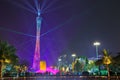 Guangzhou tower at 2016 lunar new year 2