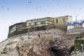 Guano collector's house in Islas Ballestas, Peru