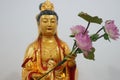 Guanyin Bodhisattva statue Royalty Free Stock Photo