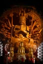 Guanyin buddha statue with thousand hands in Thailand Royalty Free Stock Photo