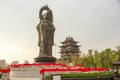 Guanying Buddha statue at Guiyuan Buddhist Temple in Wuhan Hubei China Royalty Free Stock Photo