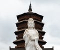 Guanying statue at Fogong Temple in Yingxian