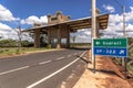 Tourist portal at the entrance to the municipality of Guaraci