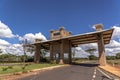 Tourist portal at the entrance to the municipality of Guaraci