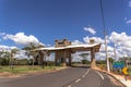 Tourist portal at the entrance to the municipality of Guaraci