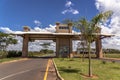 Tourist portal at the entrance to the municipality of Guaraci