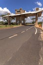 Tourist portal at the entrance to the municipality of Guaraci