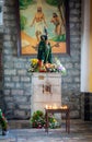 Religious statue Guaranda Cathedral