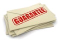 Guarantee letters (clipping path included)