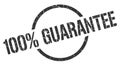 100% guarantee stamp Royalty Free Stock Photo