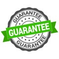 Guarantee stamp. Round grunge vintage ribbon Guarantee sign Royalty Free Stock Photo