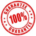 100 guarantee stamp