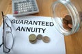 Guaranteed Annuity