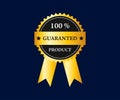 Guaranteed Badges and Tag Vector Design Royalty Free Stock Photo