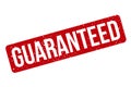 Guaranteed Grunge Rubber Stamp, Vector Illustration Royalty Free Stock Photo