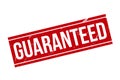 Guaranteed Grunge Rubber Stamp On White Background, Vector Illustration Royalty Free Stock Photo