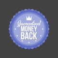 Guaranteed Money Back Blue Badge illustration