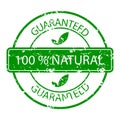 Guaranteed natural stamp rubber green