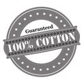 Guaranteed one hundred percent cotton