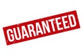 Guaranteed Rubber Grunge Stamp Seal Vector Illustration Royalty Free Stock Photo