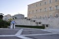 Athens, september 9th: Guard Box of the Parliament House from Athens in Greece