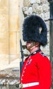 Guard at Castle Tower of London , UK. Royalty Free Stock Photo