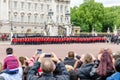 The guard ceremony at Buckingham Palace, London Royalty Free Stock Photo