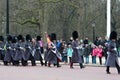 Guard change in Buckingham Palace