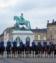 Guard Changing Ceremony at Amalienborg Palace