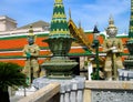 Guard Daemons - Royal Palace, Bangkok Royalty Free Stock Photo