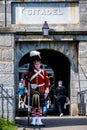 Guard at Fort George in Halifax Nova Scotia