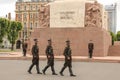 Latvia. Riga. Freedom Monument. Guard of Honor