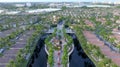 Guard House to Florida Gated Community Royalty Free Stock Photo