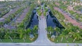 Guard House to Florida Gated Community Royalty Free Stock Photo