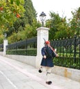 The guard of the presidental palace Royalty Free Stock Photo