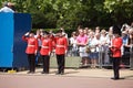 Guard royal, Trooping of the Colour, London Royalty Free Stock Photo