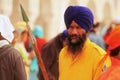 Guard Sikh in Golden Temple