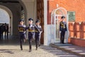 Guard at The Tomb of the Unknown Soldier, Moscow, Russia.