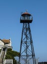 Guard Tower of Alcatraz Royalty Free Stock Photo