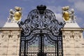 Guarded Entrance to Belvedere Palace Royalty Free Stock Photo