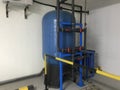 Guarded reverse osmosis plant set up for drinking water supply for an renowned hotel rooms and set up connected with plumbing work