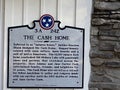 Guardhouse at the grounds of Johnny Cash`s Home