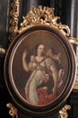 Guardian angel, altar in the Church of Saint Catherine of Alexandria in Zagreb