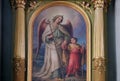 Guardian angel, altarpiece in the Basilica of the Sacred Heart of Jesus in Zagreb