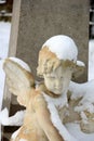 Guardian Angel in the snow