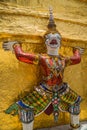 Guardian demon statues on phra mondop
