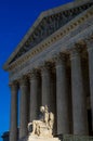 Guardian of Law Statue United States Supreme Court Building Royalty Free Stock Photo