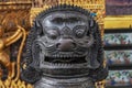 Guardian Lion in the Temple of the Emerald Buddha