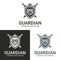 Guardian logo. Tiger logotype