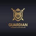 Guardian logo. Tiger logotype